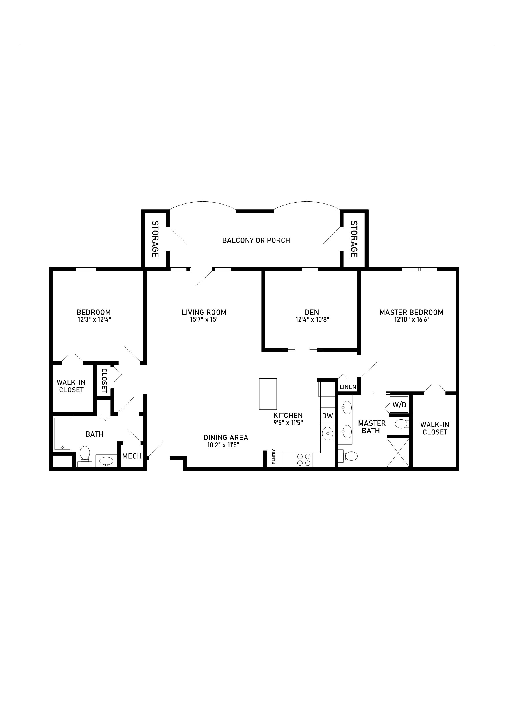 invermark floor plan 2 bedroom 2 bathroom 1552 square feet